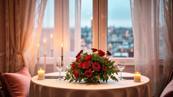 Découvrez les meilleurs repas romantiques dans une love room à Paris