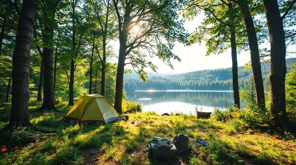Explorez la magie de la nature au camping les mathes