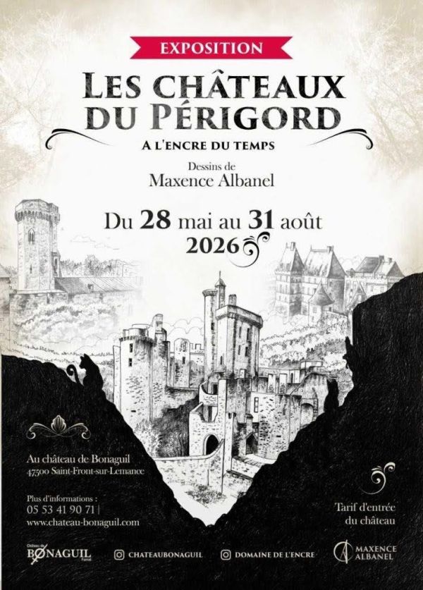 Maxence Albanel sublime le patrimoine médiéval du Périgord au château de Bonaguil