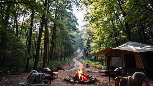 Top 5 adresses pour un camping haut de gamme en pleine nature
